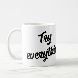 Caneca De Café Tentar tudo