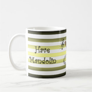 Caneca De Café Terá Mandolin ~ Irá Viagem ~ Estirpes Musicais ~