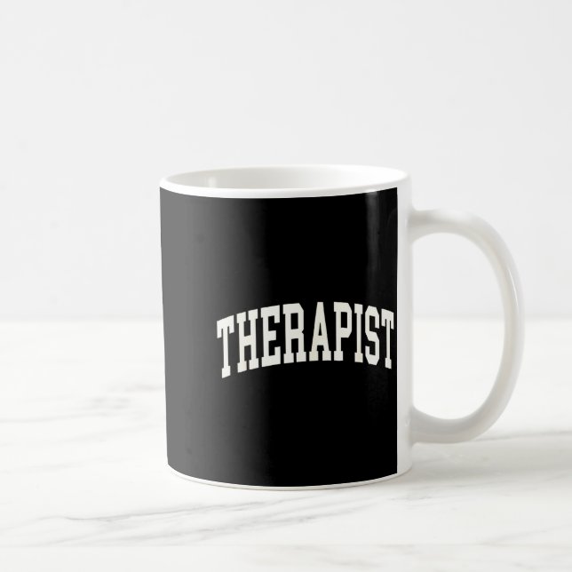 Caneca De Café Terapeuta conselheiro terapia saúde mental (Direita)
