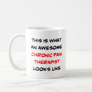 Caneca De Café terapeuta da dor crônica incrível
