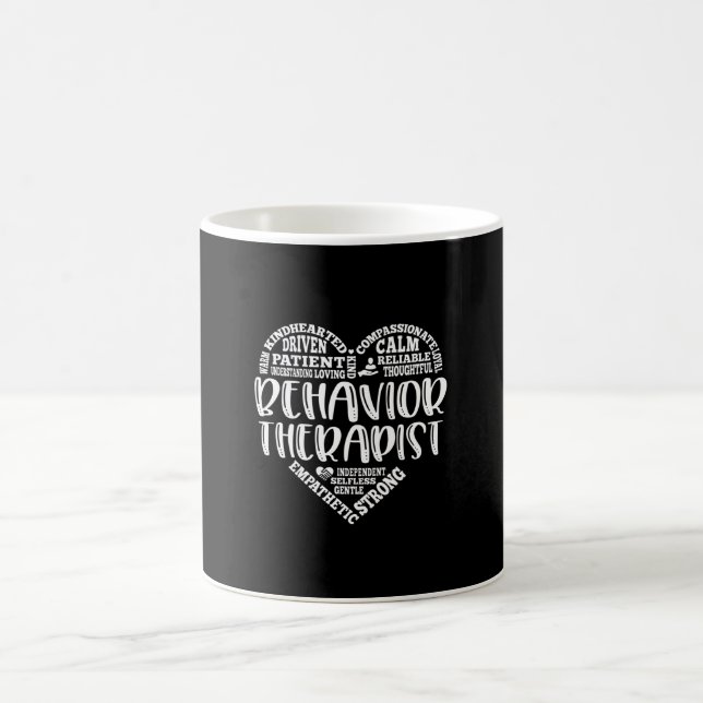 Caneca De Café Terapeuta de comportamento, terapeuta da ABA (Centro)