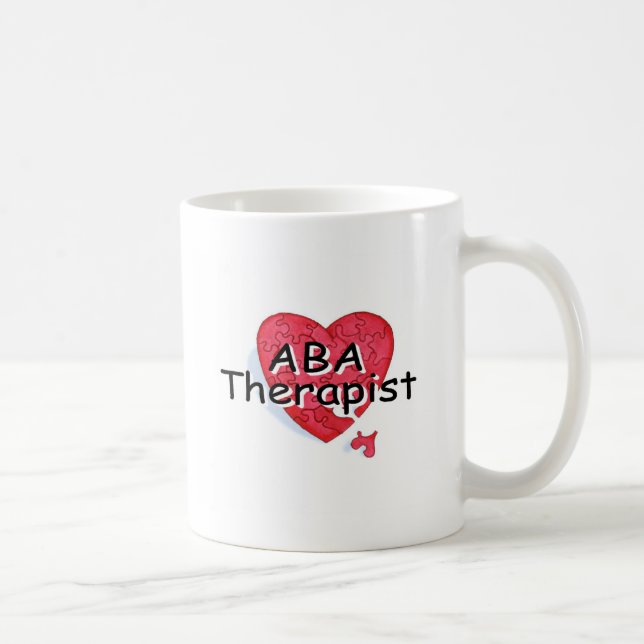 Caneca De Café Terapeuta do ABA (Direita)