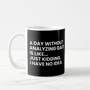 Caneca De Café Terapeuta Físico Dito de Trabalho Engraçado