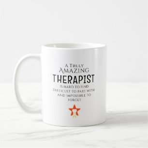 Caneca De Café Terapeuta Incrível Difícil de Encontrar Presente P