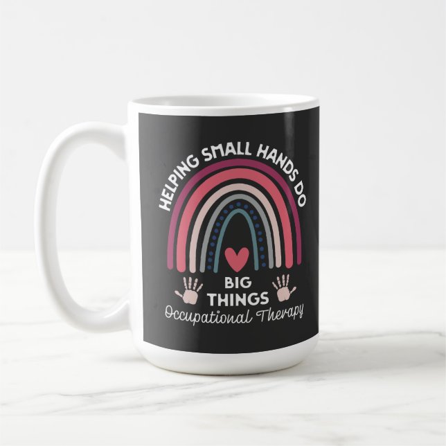 Caneca De Café Terapeuta Ocupacional (Esquerda)