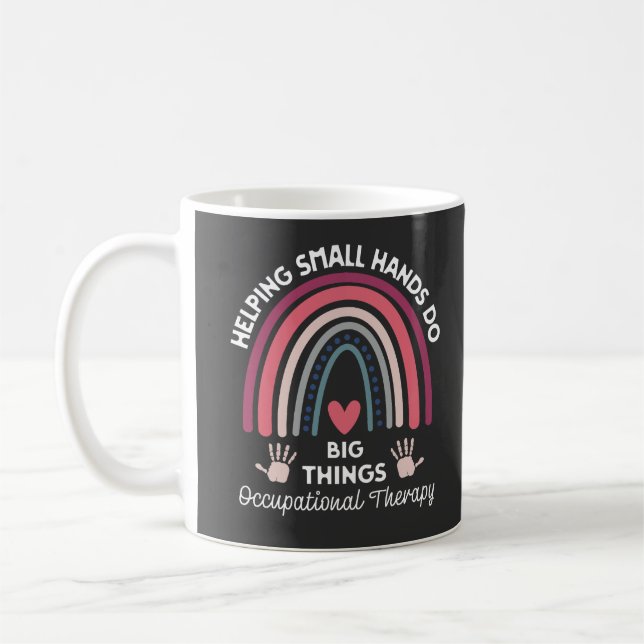 Caneca De Café Terapeuta Ocupacional (Esquerda)