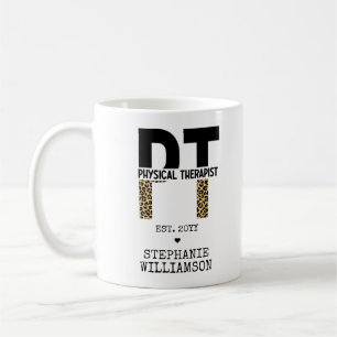 Caneca De Café Terapêutica Física de PT Personalizada Cheetah Imp