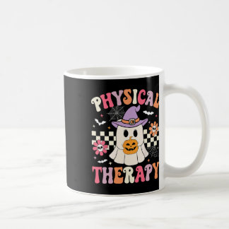 Caneca De Café Terapêutica Física Pt Halloween Retro Ghost Pt Hal