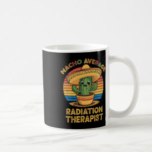 Caneca De Café Terapêutica Média de Radiação Nacho Cinco Mexicano