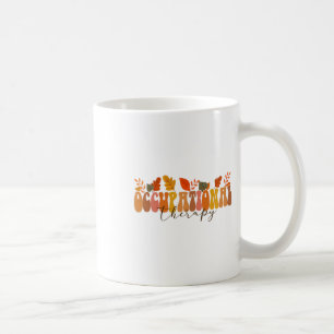Caneca De Café Terapêutica Retro-Ocupacional Com Groovy Vintage Q