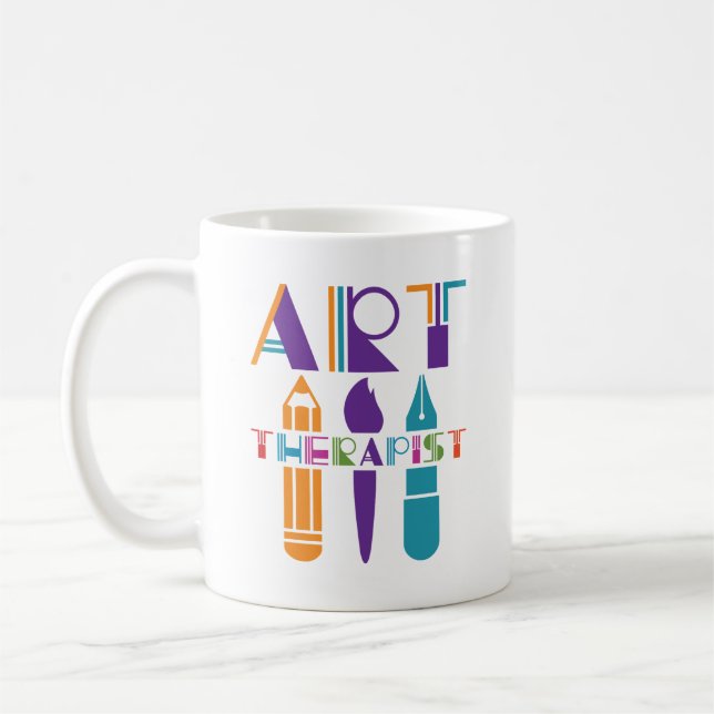 Caneca De Café Terapia de Arte (Esquerda)