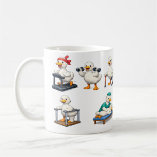 Caneca De Café Terapia Física Silly Goose , Fisioterapeuta