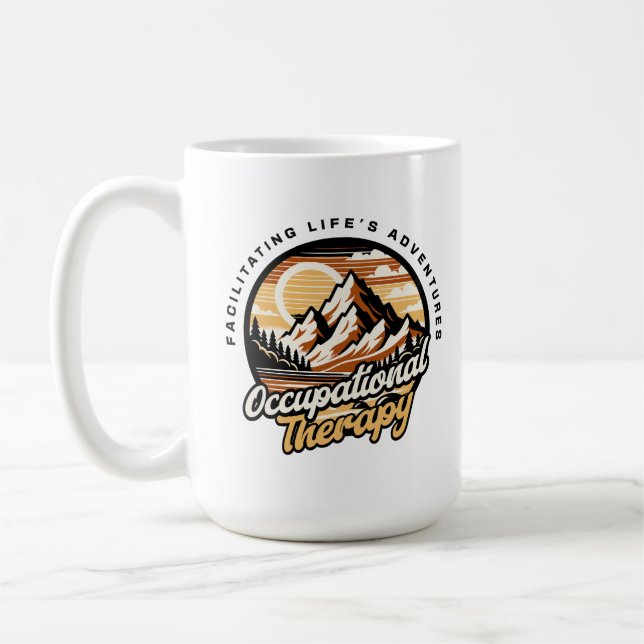 Caneca De Café Terapia Ocupacional Engraçado  (Esquerda)