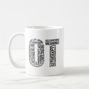 Caneca De Café Terapia ocupacional OT