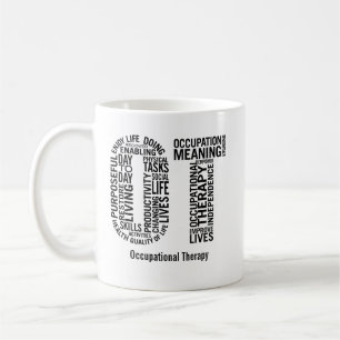 Caneca De Café Terapia ocupacional personalizada OT