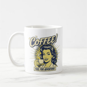 Caneca de Café Terapia Pop Art Vintage