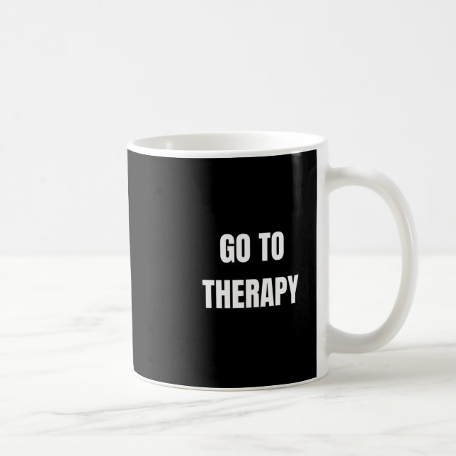 Caneca De Café Terapia Uma Viagem Para Curar (Direita)