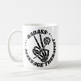 Caneca De Café Terapista de Massagem Badass