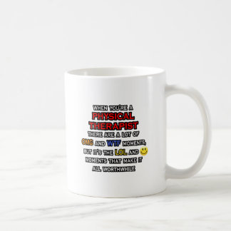 Caneca De Café Terapista Físico Engraçado... OMG WTF LOL