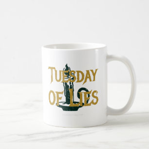 Caneca De Café Terça-feira das Mentiras