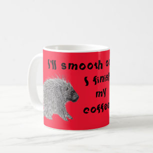 Caneca De Café Termino meu Porcupine de Café