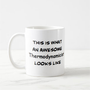 Caneca De Café termodinamista, incrível