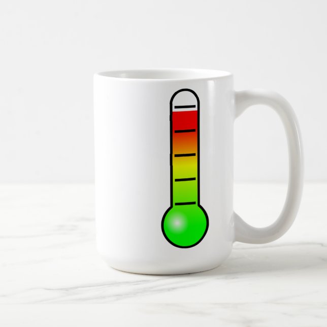 Caneca De Café Termômetro da temperatura (Direita)