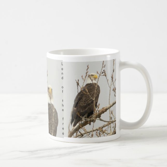 Caneca De Café Terra de Eagle do livre (Direita)
