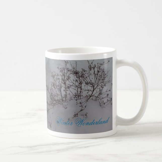 Caneca De Café Terra de Encantamento de Inverno (Direita)