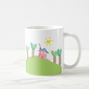 Caneca De Café "Terra do Coração"