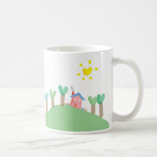 Caneca De Café "Terra do Coração", Clássico Café Mug 11 oz