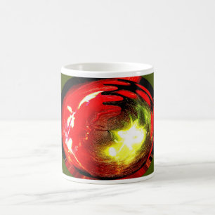 Caneca De Café Terra do planeta em mutação