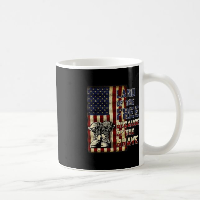Caneca De Café Terra dos livres (Direita)