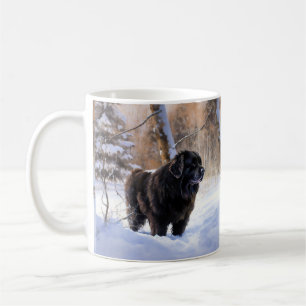 Caneca De Café Terra Nova Deixa Nevar Natal