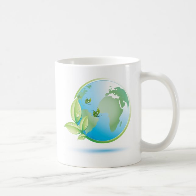 Caneca De Café Terra Verde (Direita)