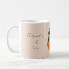 Caneca De Café Terracotta Boho Botanical Mom and Baby 
