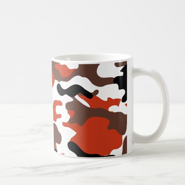 Caneca De Café Terracotta Camo Mug (Direita)