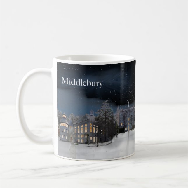 Caneca De Café Terreno de Middlebury (Esquerda)
