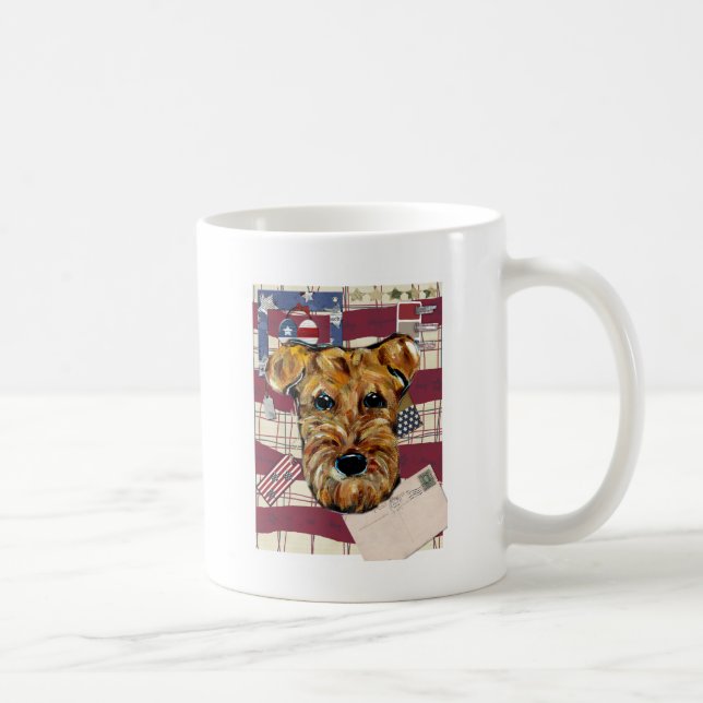 CANECA DE CAFÉ TERRIER AIREDALE (Direita)