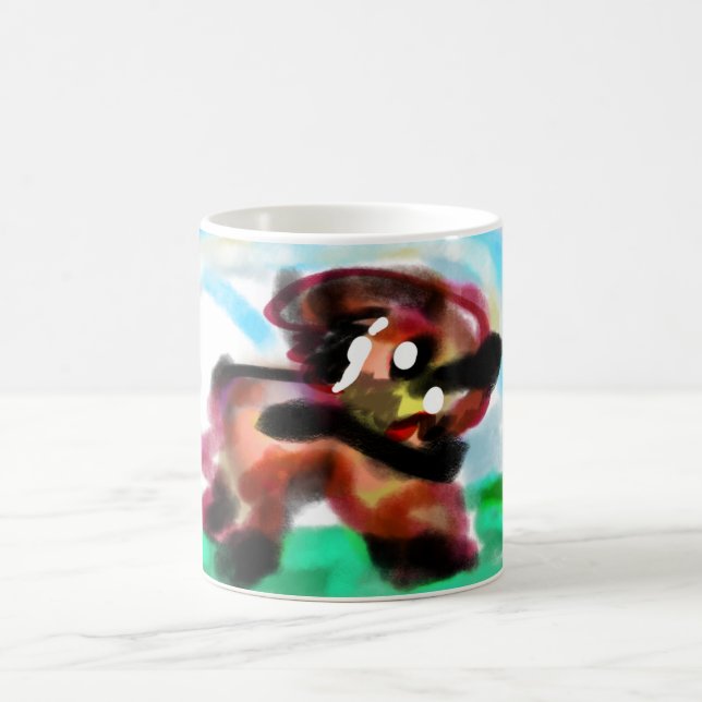 Caneca De Café Terrier Airedale (Centro)