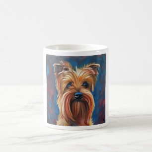Caneca De Café Terrier australiano - Portrait do cão