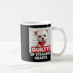 Caneca De Café Terrier Branco da Raça Westie Westie Engraçado Val