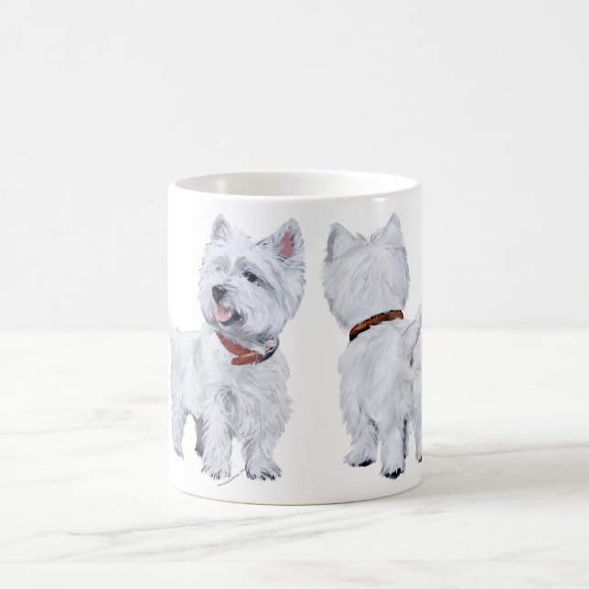Caneca De Café Terrier Branco do West Highland (Centro)
