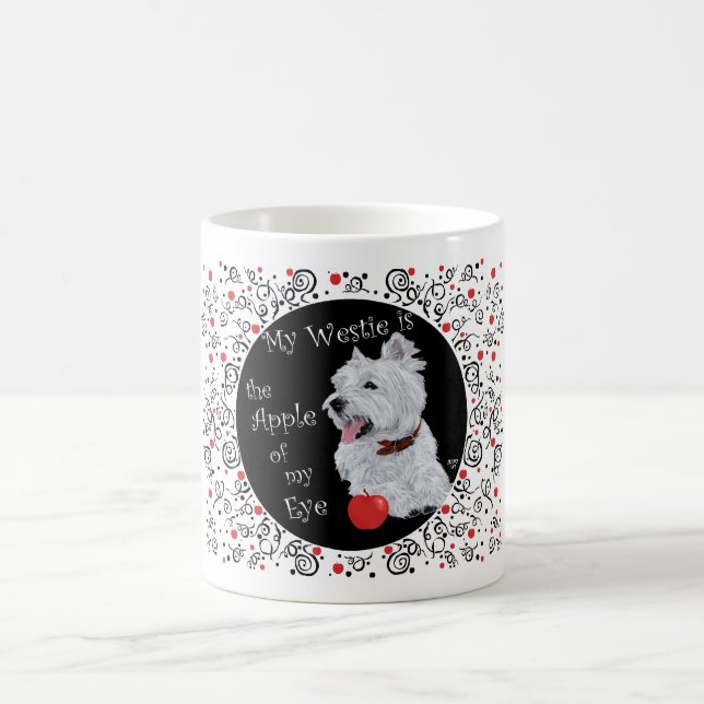 Caneca De Café Terrier Branco do West Highland Menina dos Meus Ol (Centro)