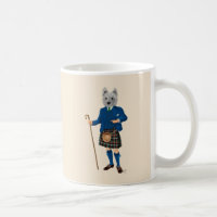 Terrier da West Highland em Kilt 2