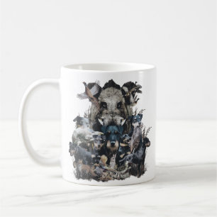 Caneca De Café Terrier de Caça Alemão