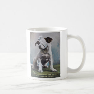 Caneca De Café Terrier de Jack Russell após uma luta