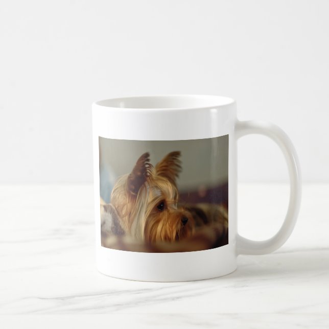 Caneca De Café Terrier de Yorkshire (Direita)