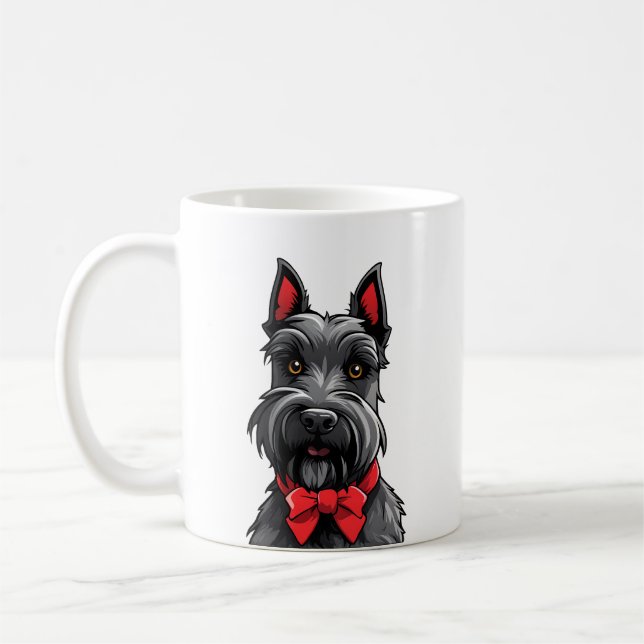 Caneca De Café Terrier escocês (Esquerda)