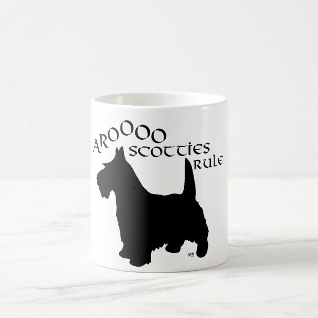 Caneca De Café Terrier Mug escocês (Centro)